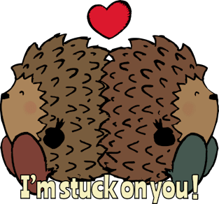 I'm stuck on you! Magnet