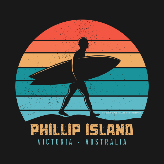 Phillip Island Victoria Australia Surf by Timeless Chaos