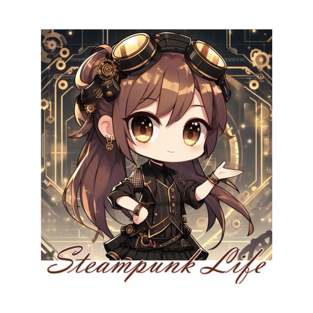 Steampunk Life by PlayfulPandaDesigns