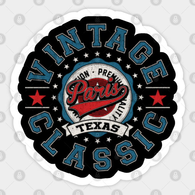 Paris Texas Retro Vintage Aesthetic Classic Paris Texas Sticker Teepublic See more ideas about 80s aesthetic, aesthetic, retro aesthetic. paris texas retro vintage aesthetic classic