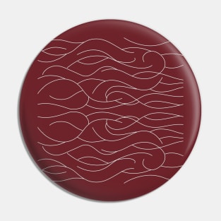 Geometric waves design Pin