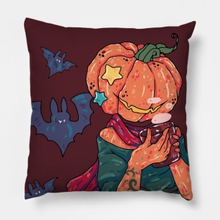 Brooklyn Pumpkin Head Pillow