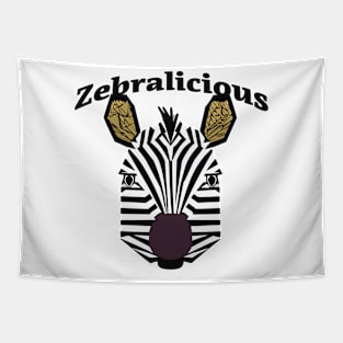 Zebralicious Tapestry