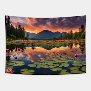 The Lotus Lake Tapestry