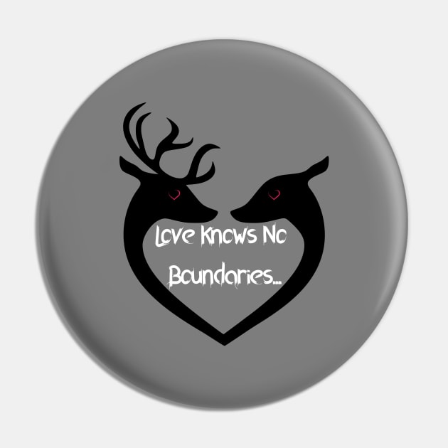 Love Knows No Boundaries Pin by Threads & Trades