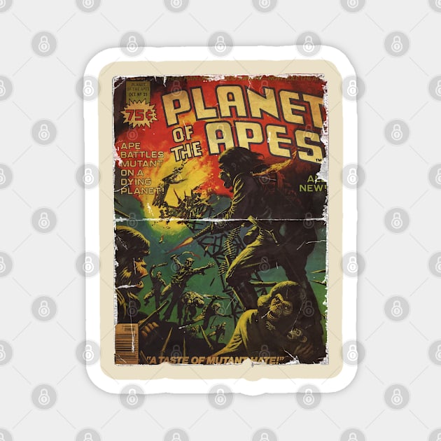 Taste Of Mutant Hate Vintage Magnet by generasilawas