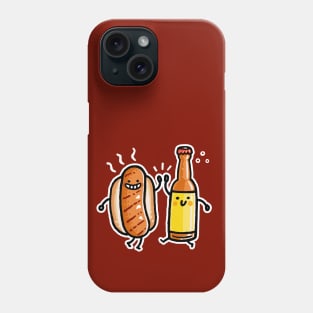 Brat and Beer Phone Case