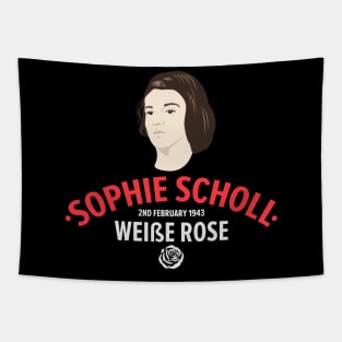 Sophie Scholl - Die weiße Rose Resistance Heroine Tapestry