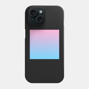 Pink-blue ombre gradient Phone Case