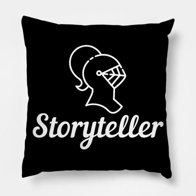 Storyteller Pillow by The Writers Society