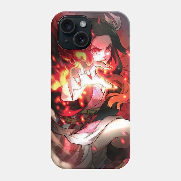 Nezuko Phone Case by Sajiiii