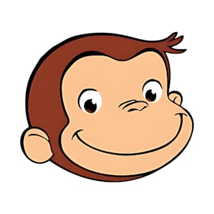 Curious George Face T-Shirt