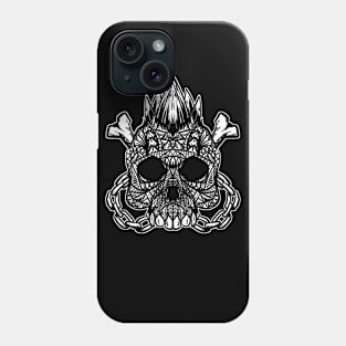 Punk Skull Tribal Phone Case