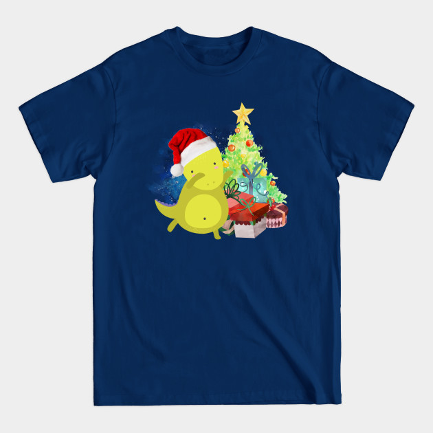 Discover T-Rex: a Dinosaur Christmas - Dinosaur Christmas - T-Shirt