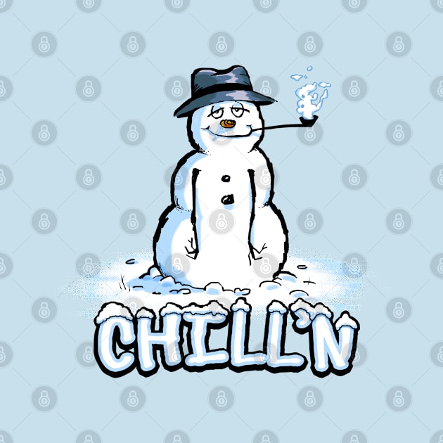 Chill'n Snowman by cjboco