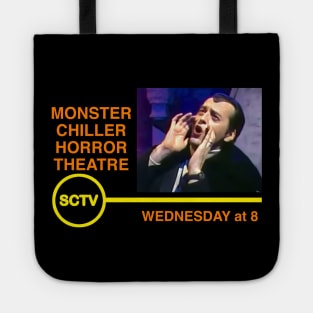 Monster Chiller Horror Theatre SCTV Count Floyd Tote