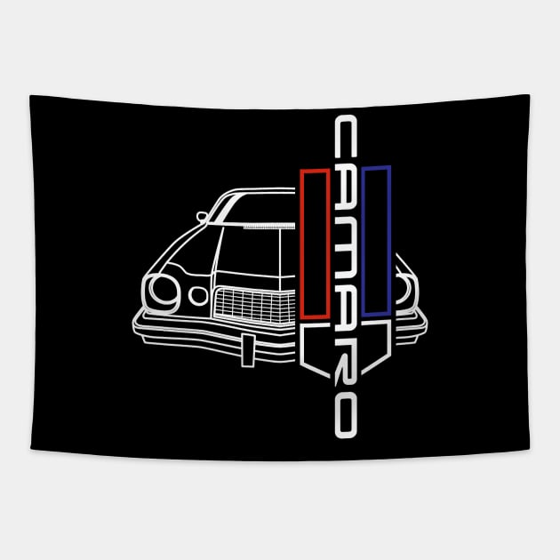 CLASSIC CAMARO Tapestry by HSDESIGNS