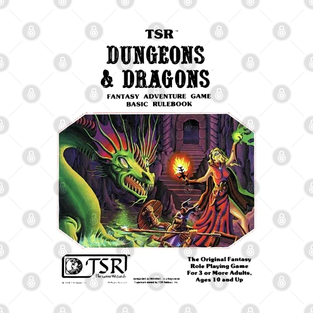 classic dungeons and dragons by RboRB