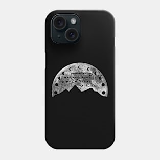 Mountains, Moon Phases On The Moon, MOONCHASING Phone Case