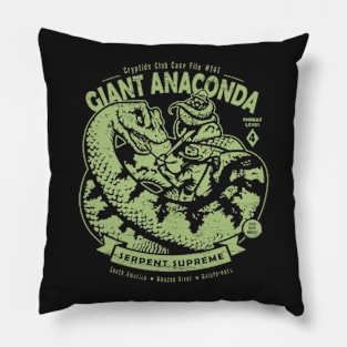 Giant Anaconda Pillow