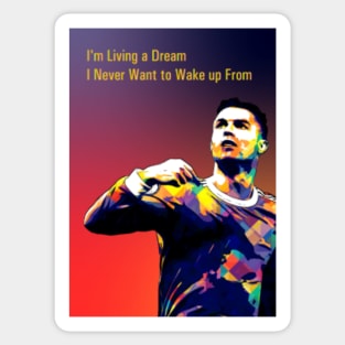 siuuu ronaldo Cristiano CR7 memes MUFC Sticker for Sale by Quote