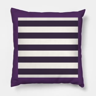 Preppy Girly Paris Chic Royal Purple White Stripes Pillow