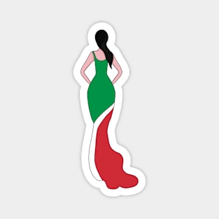 Italy Woman Magnet