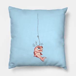 Angry fish Pillow