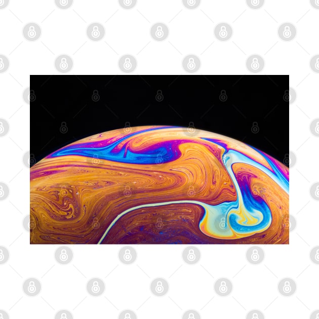 Liquid Marble Planet by Art Designs