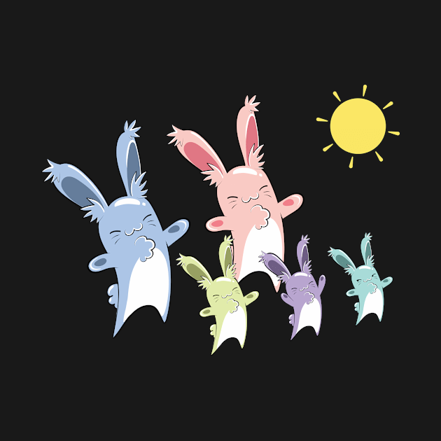 Bunny Family by Anicue