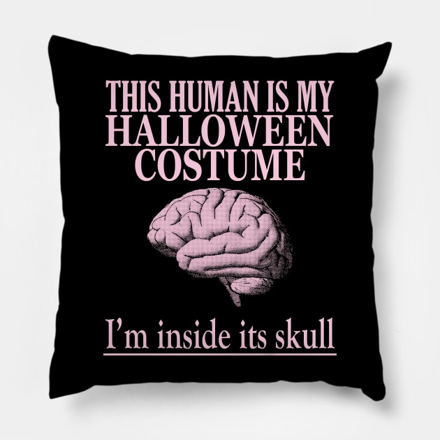 Human Halloween Costume Pillow by giovanniiiii