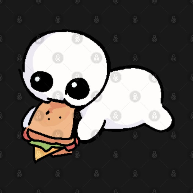 TBH creature eating a sandwich by imperceiveable