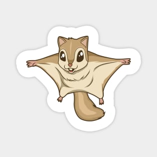 Kawaii flying squirrel Magnet