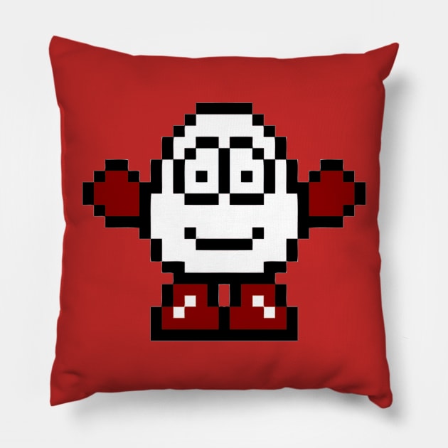 C64 Dizzy Pillow by Meta Cortex