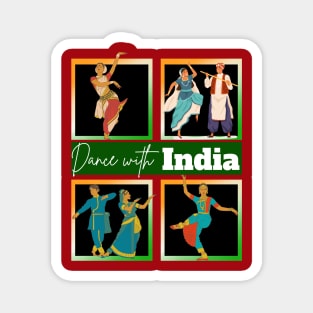 India Desi Love Dance Magnet