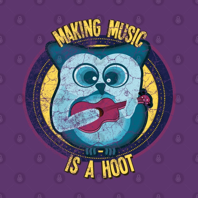 Making Music is a Hoot by DeliriousSteve