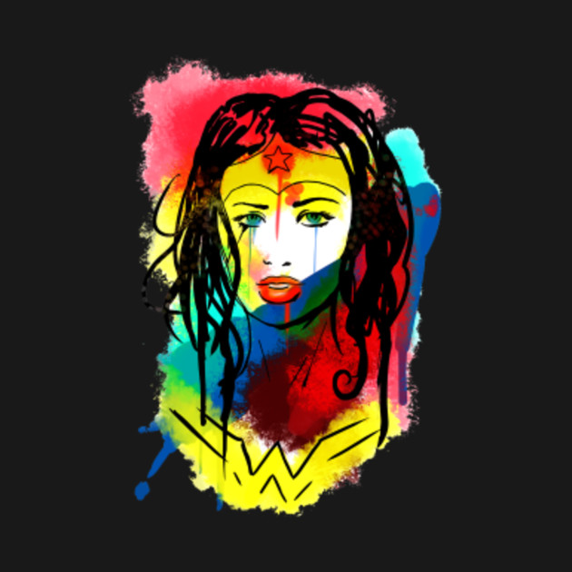 glow in the dark wonder woman pop
