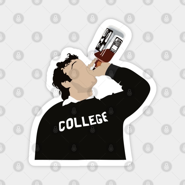 College John Belushi Magnet by ShayliKipnis