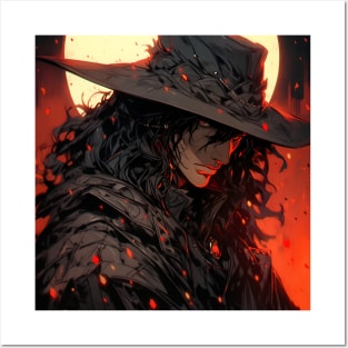 Hunters of the Dark: Explore the Supernatural World with Vampire Hunter D.  Illustrations: Bloodlust Sticker by InsaneLEDP