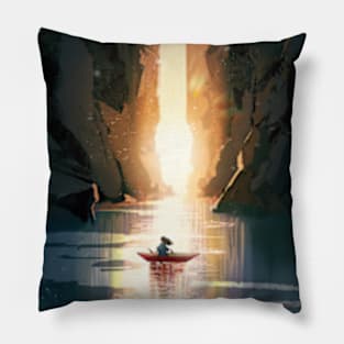 Where the journey ends Pillow