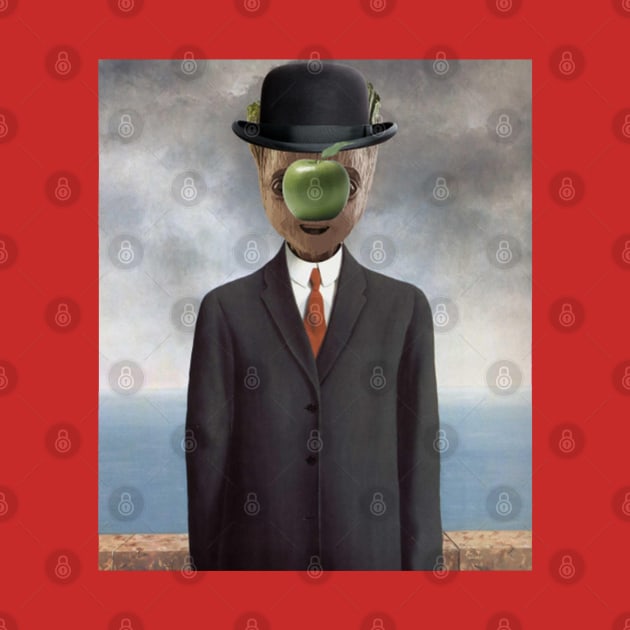 Rene Magritte Son Of Man by naesha stores