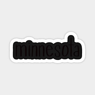 Simple Minnesota design Magnet