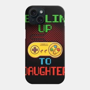 Promoted To Daughter T-Shirt Unlocked Gamer Leveling Up Phone Case