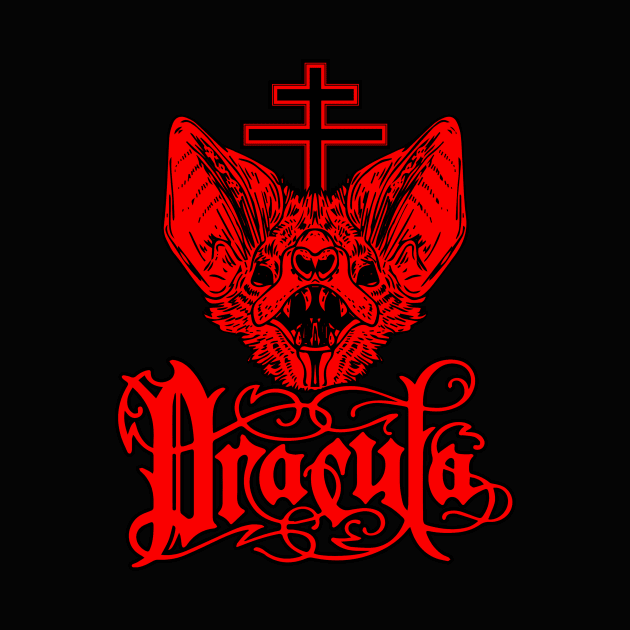 DRACULA LOGO by theanomalius_merch