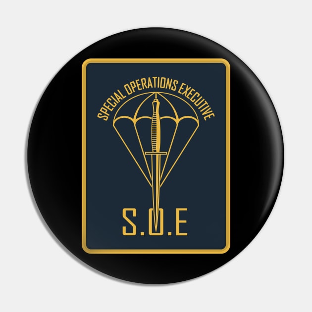 S.O.E. Special Operations Executive Pin by Firemission45