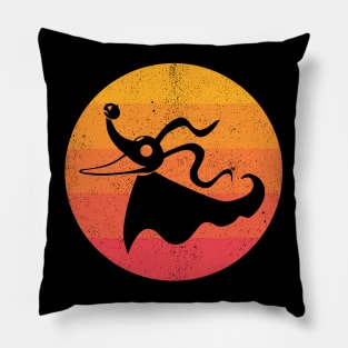 Nightmare Ghost Dog For Halloween Pillow