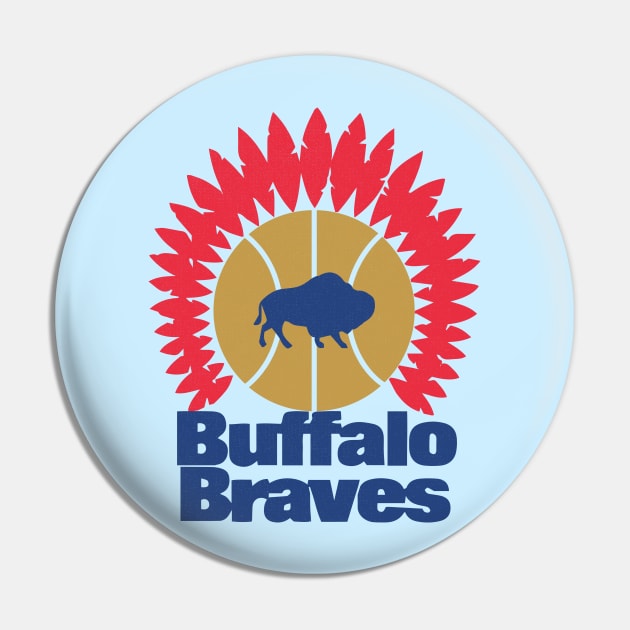 Original Buffalo Braves Pin by LocalZonly