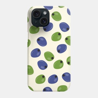 Olives - Mediterranean pattern Phone Case