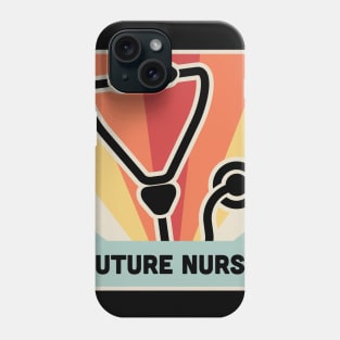 Vintage FUTURE NURSE | Nursing School Poster Phone Case