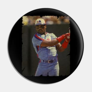 Tim Raines in Montreal Expos Pin